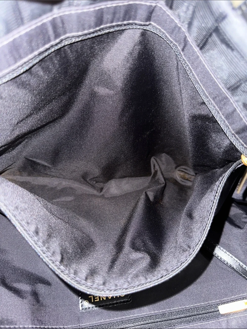 Chanel Travel Line Nylon Tote Bag